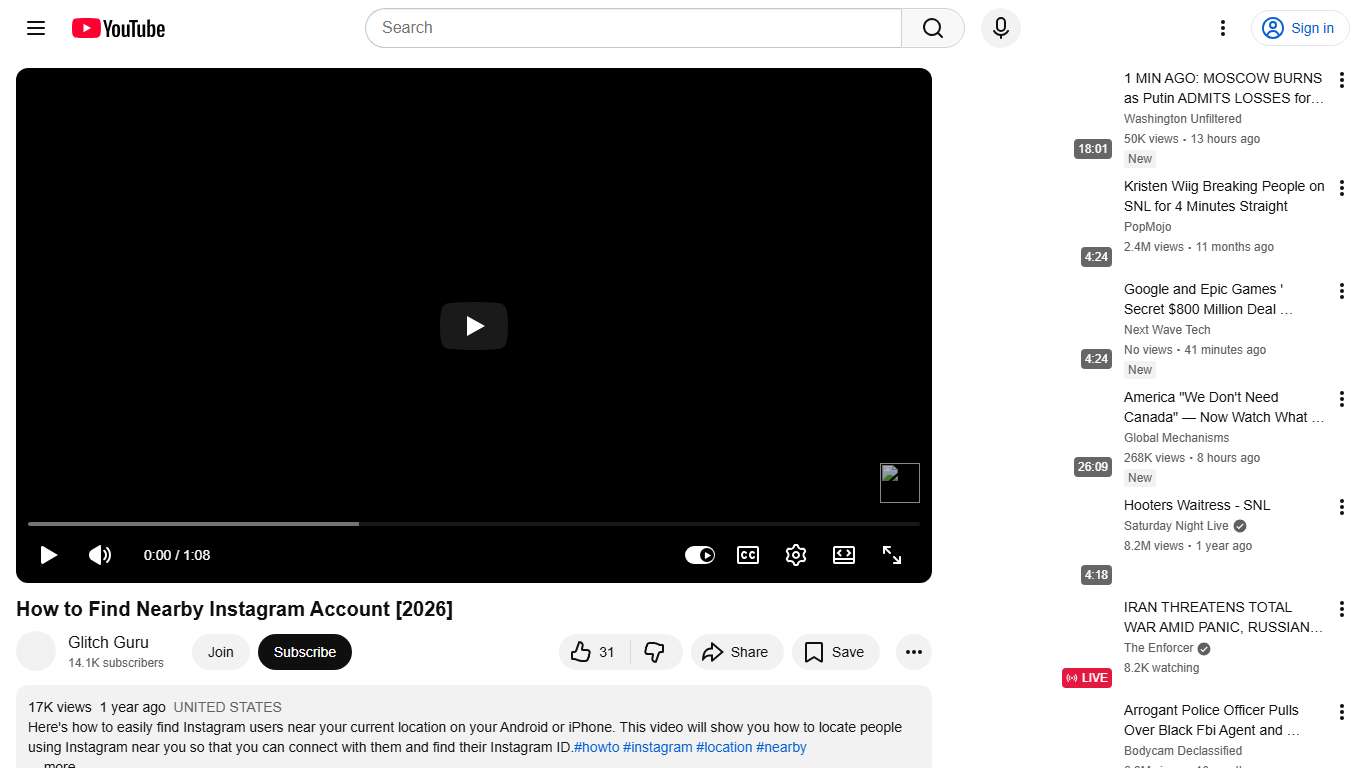 How to Find Nearby Instagram Account [2026] - YouTube
